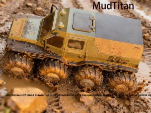 Xe Quái Vật Điều Khiển Từ Xa 8 Bánh Đa Địa Hình Tầm Hoạt Động 70m Lội Nước Chạy Được Trên Cạn Và Dưới Nước Thời Gian Chơi 50 Phút Dành Cho Độ Tuổi 14 Trở Lên