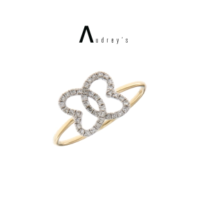 Audreys 18K Yellow Gold Diamond Dress Ring