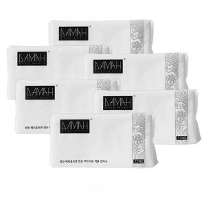 DAMAH Black Magic Thickened Soft Towels Womens Disposable Facial Cleansing Tissue Roll Tube Face Wipes Dry Wet Use