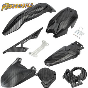 Motorcycle Front Rear Fender Battery Cover Kit for Talaria Sting X3 MX3 MX4 Accessories Water Fiber Mudguard Motocross Enduro