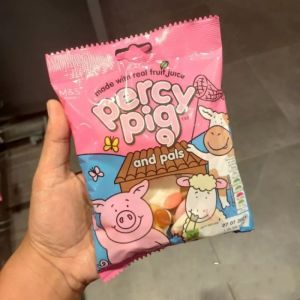 M&S Marks and Spencer Percy Pig Halal Plant Based Vegan Gluten Free Gummies-Phizzy Pig Tails/And Pals/Loves Penny/Fruity