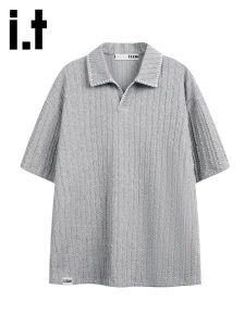 izzue | Áo Polo Nam Kiểu Dáng Retro Đa Dụng