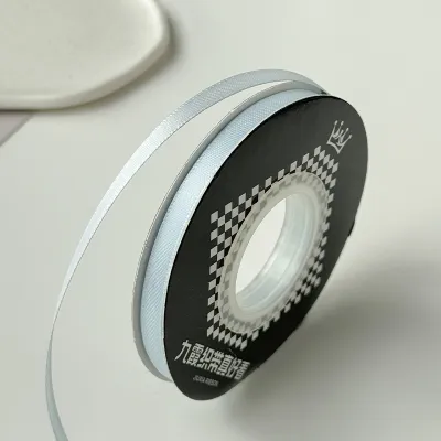 Narrow Double-Sided Reinforced Polyester Ribbon 0.6cm