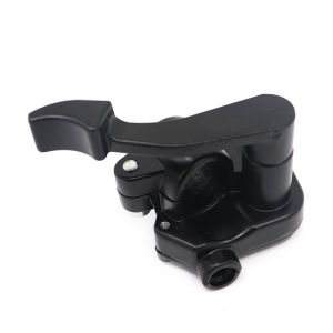 Mini Moto Quad Bike ATV Double Thumb Throttle Twin Handle Brake Lever Front Hand Brake Accelerator Assembly Black