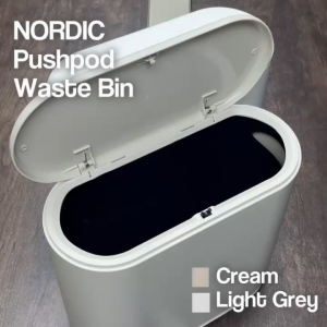 Pushpod Dustbin | 10L | Kitchen Bin | Waste Bin | Toilet Bin | Plastic Bin | Small Bin | Garbage Bin