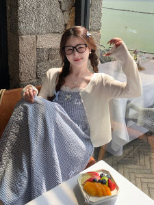 Womens Open Cardigan Outerwear Thin Knitted Sun Protection Coat Unique Super Beautiful Top Air Conditioning Shirt Commute Style Slim Fit