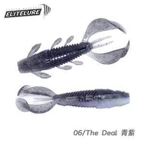 Elitelure PANTHERA 2.5/3.2 inch Craws Sinking Soft Shrimp Multi-Functional Bait Attractive Lure Wobbler Ned Rig Fishing Tackle