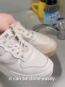 Japan White Shoe Cleaner For All Colors Shoe Brush Cleaner Sole Whitening Sneakers Dry Cleaning