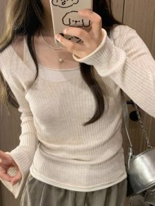 HUOLISI | High-End Look Chic Long Sleeve Innerwear Sweater