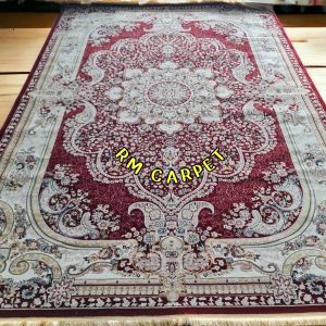 พรมเปอร์เซีย🇹🇷แคชเมียร์🇹🇷สีแดง
