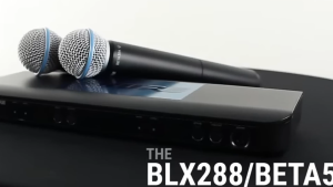 Shure BLX-288/BETA58A Wireless Microphone System Professional UHF handheld Mic Suitable for karaoke