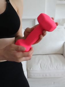 4kg Dumbell Gym dumbbell Exercise and Fitness Dumbbells Lady Dumbbell Muscle fitness equipment