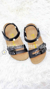 SURE FEET Healthy Sandals (SF1004) | Navy & Black | All-Day Comfort with Arch Support