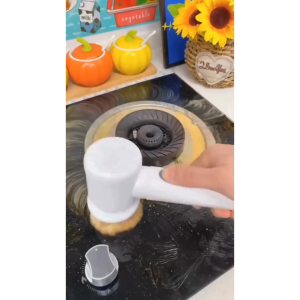 Magic Brush 5in1 Sikat Pembersih Elektrik Kamar Mandi Toilet Dapur Karpet Serbaguna Cleaning Brush