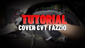 Cover CVT Fazzio Hybrid Akrilik Penutup Cover CVT Variasi Exie Art