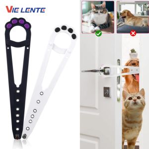 Dog Door Stopper Elastic Gate Lock Flex Latch Strap Cat Door Holder Latch Adjustable Keep Dog Out From Entering Pet Gate Supply