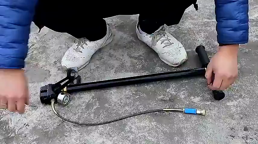 【COD&In Stock】6000psi High Pressure PCP Hand Pump/3 Stage Air Pump Pcp Airgun Rifle Pump Tire Inflator with Gauge