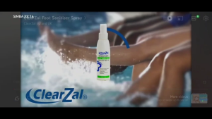 ClearZal® Antimicrobial Foot Sanitiser 118 ml / 4 oz (Exp Date 08/2028)