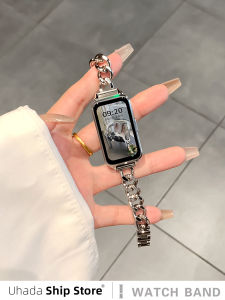 Uhada | High-end Metal Creative Single Chain Small Waist Huawei Smartwatch Bands