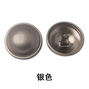 Classy Metal Mushroom Bald Button Coat Sweater Cardigan Exquisite Button Suit Coat Clothes Button Gold