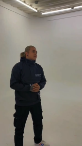 Berita Baru!! Jaket Parasut Huricane Black Waterproof EGTN ALLSIZE