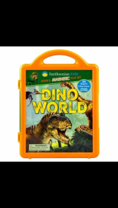 Smithsonian Kids: DinoWorld Book and Magnetic Play Set Studiofun