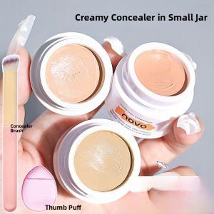 Long-Lasting Waterproof Concealer for Students Covers Spots Dark Circles Pimples Tattoo Foundation Natural Looking Makeup