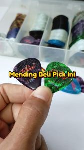 6Pcs Alice AWR-A Multi-Color Celluloid Pick Gitar