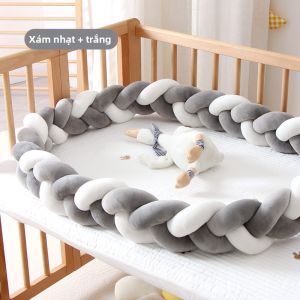 UBAN | Bumper Chống Đập Cho Nôi Bé ins Style Thiết Kế Uốn