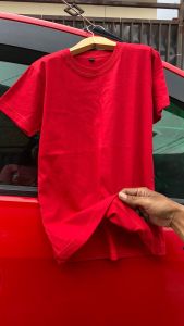 Kaos Anak Polos Lengan Pendek | Cotton Combed 30s Usia 2-12 Tahun/Baju Atasan Anak cewe cowo  distro