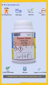 Kalsium Oksida / Calcium Oxide / Kapur Tohor / CaO CP 500 gram