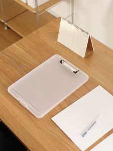 Long 2IN1 Clipboard with Storage File Box Document Folder Organizer File Case Certificate File Container Folder Storage