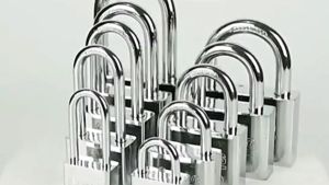 OKDA Stainless Steel Waterproof Padlock: Gate & Locker Security