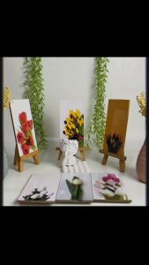 HIASAN DINDING BUNGA MINIMALIS REALISTIK (10x20) nuansa abstrak flowers minimalis hiasan dan pajangan rumah aesthetic kekinian