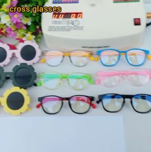 แว่นกรองแสงคอมฯ สำหรับเด็กเล็ก เลนส์บลูบล็อค คุณภาพดี & แว่นกันแดดUV400 รหัส CGB35