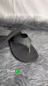 Cavando Sandal Lelaki CMH3327/CMH3328 Warna Hitam / Warna Biru - Mens Sandals Black / Blue Kasut - Lelaki Selipar / Men Slippers / Slides Sandal