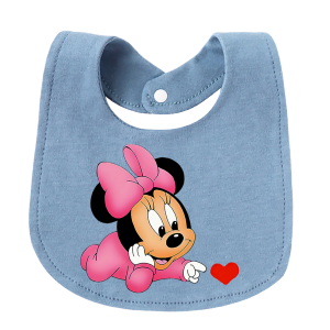 Disney | Universal Baby Boy and Girl Bibs Newborn Feeding Bib Wet Cloth Childrens Cotton Bib Breastfeeding Bib Cute Baby Meal Bib
