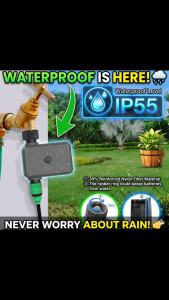 [SG Stock] Smart Bluetooth Water Timer | Tuya Smart Life App Remote Control | IP55 Waterproof Automatic Irrigation Controller | Garden Watering System for Outdoor Tap