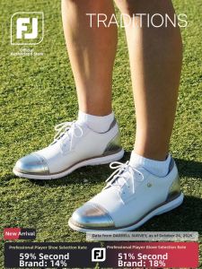 Footjoy(FootJoy) | Water Repellent Leather Golf Shoes Cushioning Comfortable