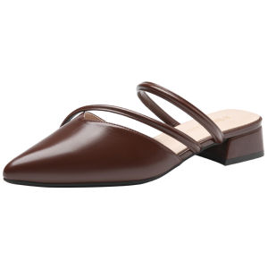 DUSTO | French Style Peep Toe Wedge Sandals