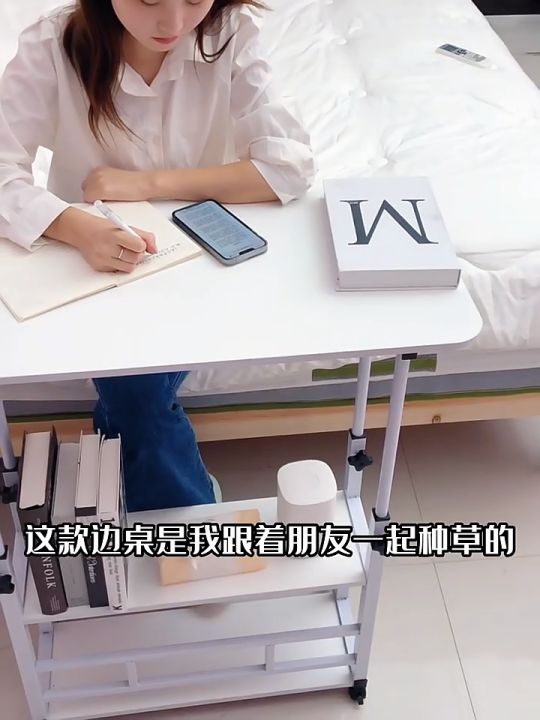 LALA (L60/80)cm Adjustable Bedside Laptop Table Sofa Side Table With