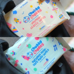 Chubby Cheeks Premium Gentle Wipes - 160 pcs per pieces per bundle (Suitable for all types of skin including sensitive skin)