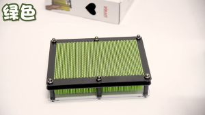 Pin Art Creative 3D Puzzle Toy Stress Relief Hand Mold Shape Colourful Pin Art Modeling Palm Game Craft Gift