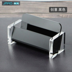 High-End Business Card Case Double-Layer Name Card Pedestal Acrylic Desktop Creativity Business Office Three-Layer Business Card Shelf