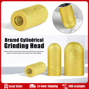 Diamond Grinding Head Burr Drill Bit Rotary Tool Grinding Bit For Engraving Polishing Stone Carving Metal Milling Tools M10 M14 Brazed Arc Grinding Wheel Grinding Heads Stone Tile Angle Grinding Machines Milling Cutters Polishing and Trimming