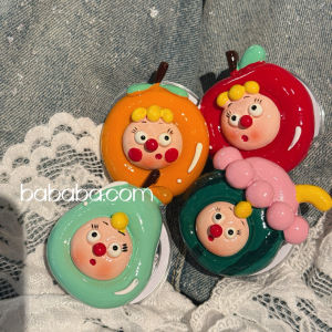 Cute Magnetic Phone Stand Ring Holder Adjustable Airbag Sticky Support Mobile Phone Holder Creative Desk Accessory Resin Material