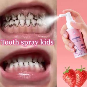 Childrens Teeth Oral Care Cleaning Spray Anti-cavity Repair Mouth Spray Healthy Teeth Fresh Oral Spray for Children Anti Cavity Oral Spray For Kid Probiotic Oral Cleansing Spray