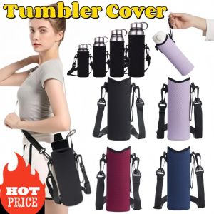 Portable Strap Water Bottle Case Tumbler Cover Water Bottle Carrier Bag Cup Cover Sleeve Holder