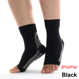 1Pair Plantar Fasciitis Socks Ankle Brace Compression Support Sleeves & Arch Support Foot Compression Sleeves Ease Swelling