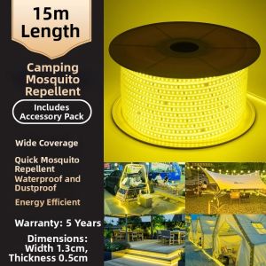 YUANMUXUAN | Mosquito Repelling Super Bright Waterproof LED Light Strip